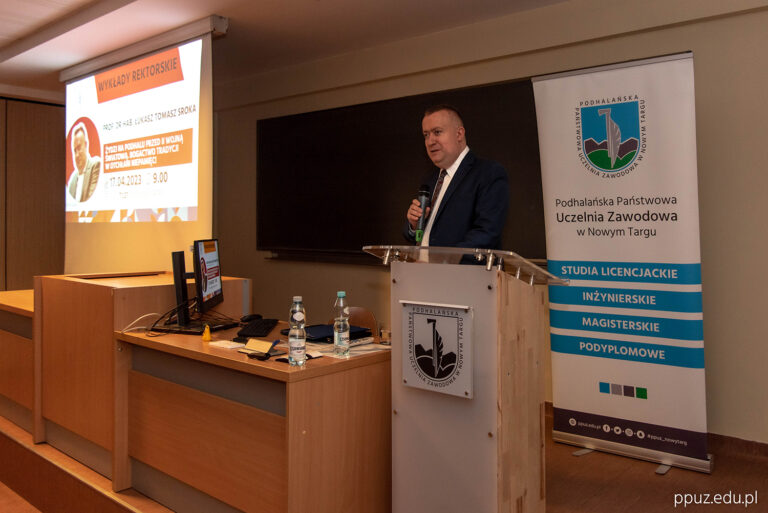 Prof. dr hab. Łukasz Tomasz Sroka - Wykład Rektorski