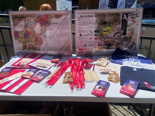 Stoisko promocyjno-informacyjne ANS w Nowym Targu